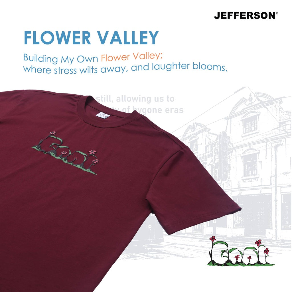 [NEW] Jefferson Flower Valley Oversize Tee