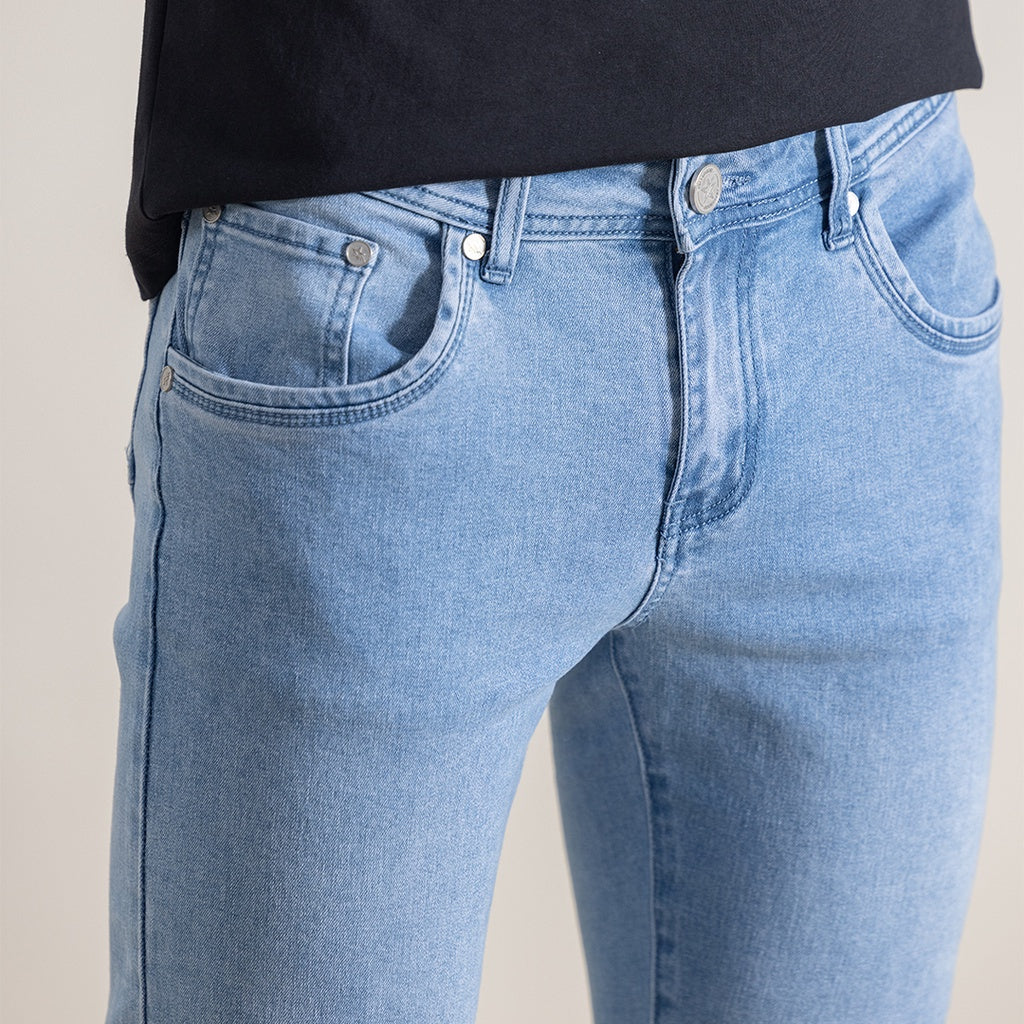 Jefferson Basic Skinny Jeans Stone Blue