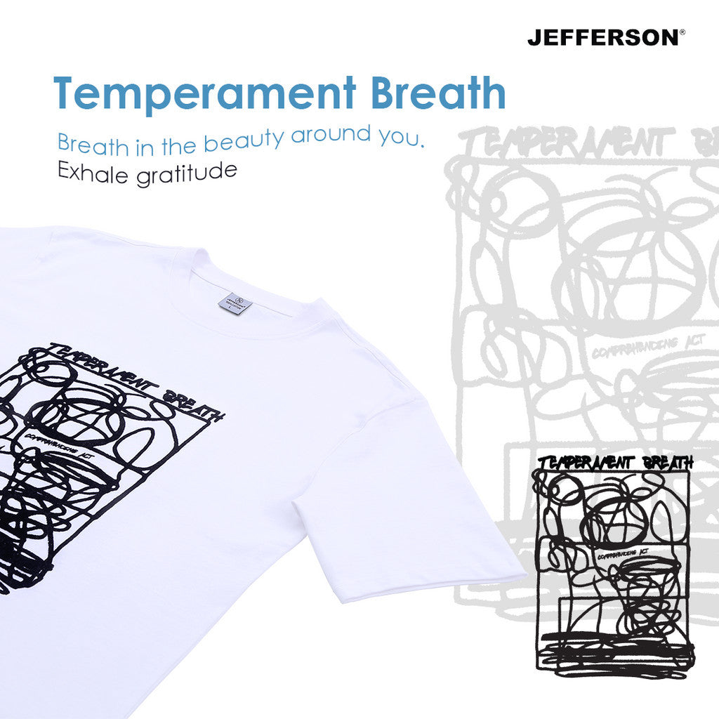 [NEW] Jefferson Temperament Breath Oversize Tee