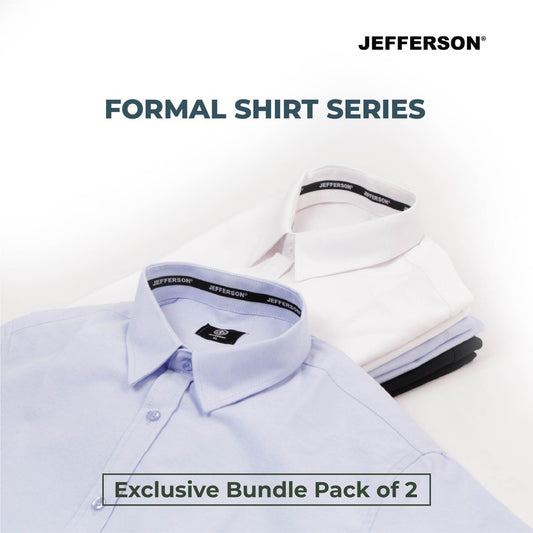 Jefferson Exclusive Pack of 2 FORMAL SHIRT Series