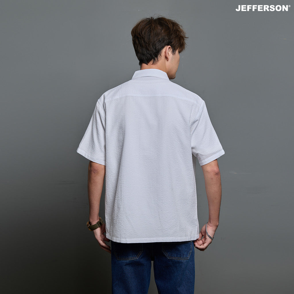 Jefferson Snow Quest Short Sleeves Oversize Shirt
