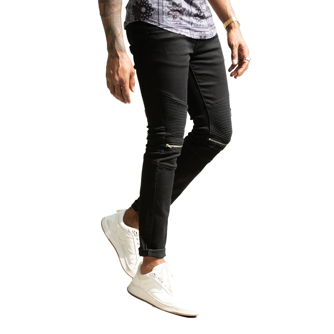 Jefferson Rebel Zipper Skinny Jeans Series