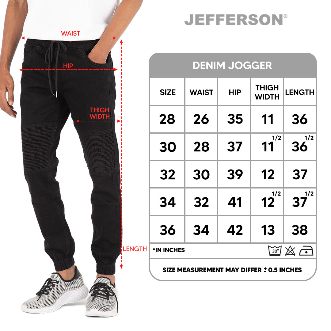 Jefferson Rebel Denim Jogger Series