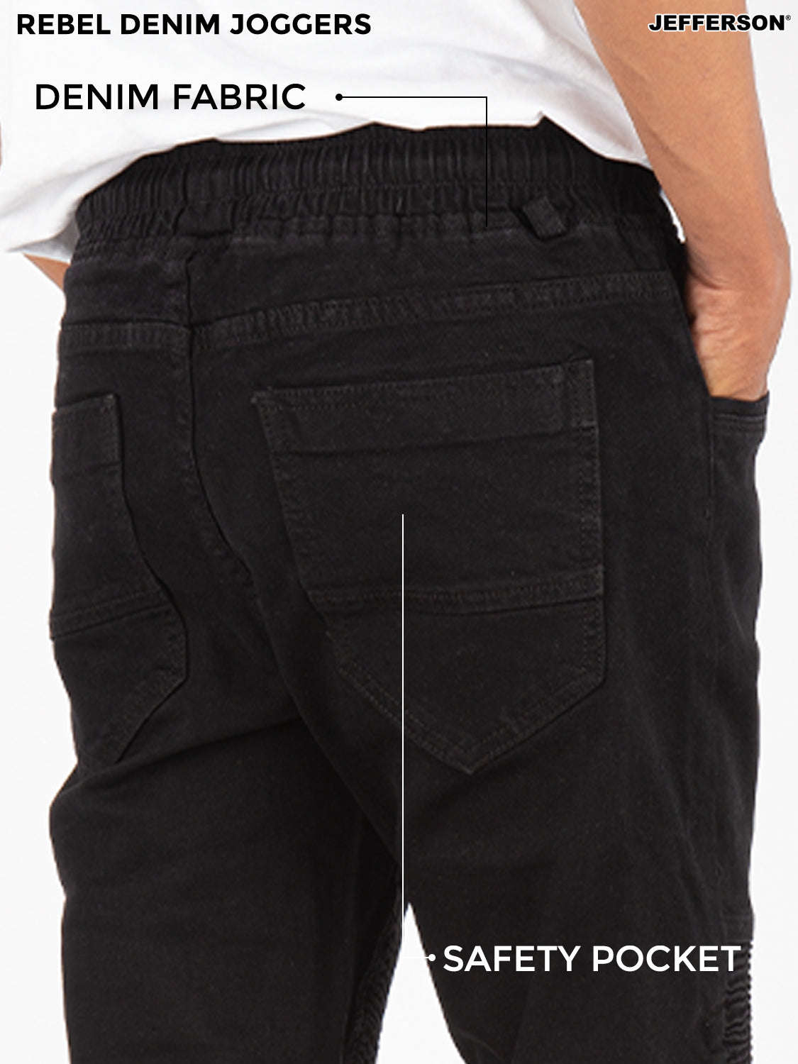Jefferson Rebel Denim Jogger Series