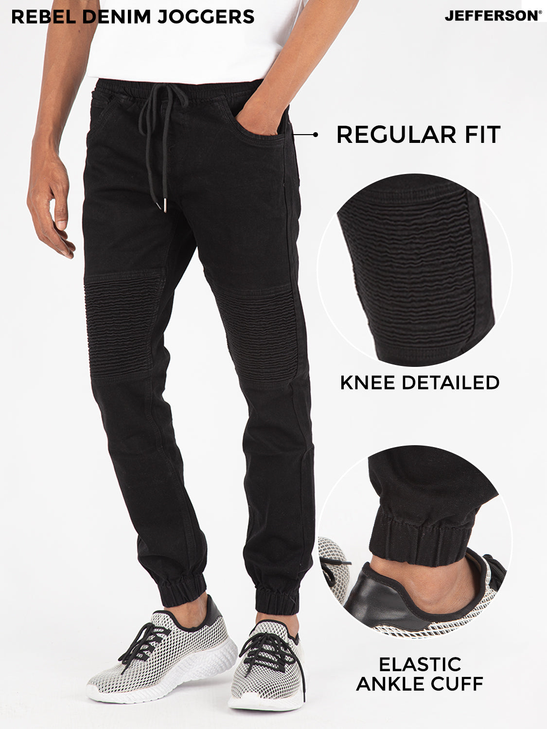 Jefferson Rebel Denim Jogger Series