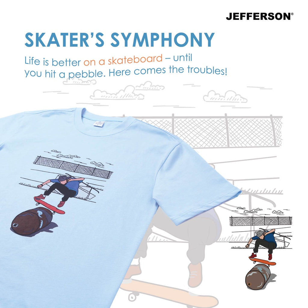 [NEW] Jefferson Skater's Symphony Oversize Tee
