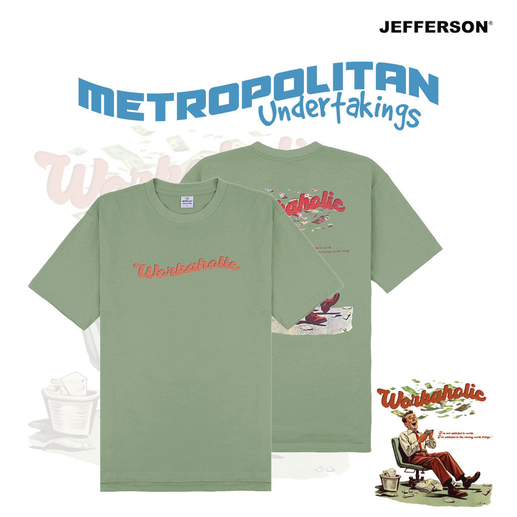 [NEW] Jefferson Workaholic Confession Oversize Tee