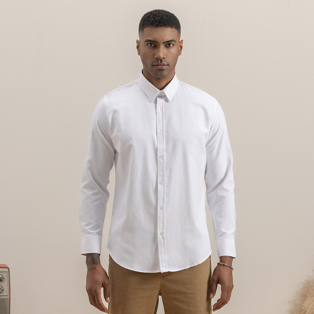 Jefferson Formal Long Sleeve Shirt White