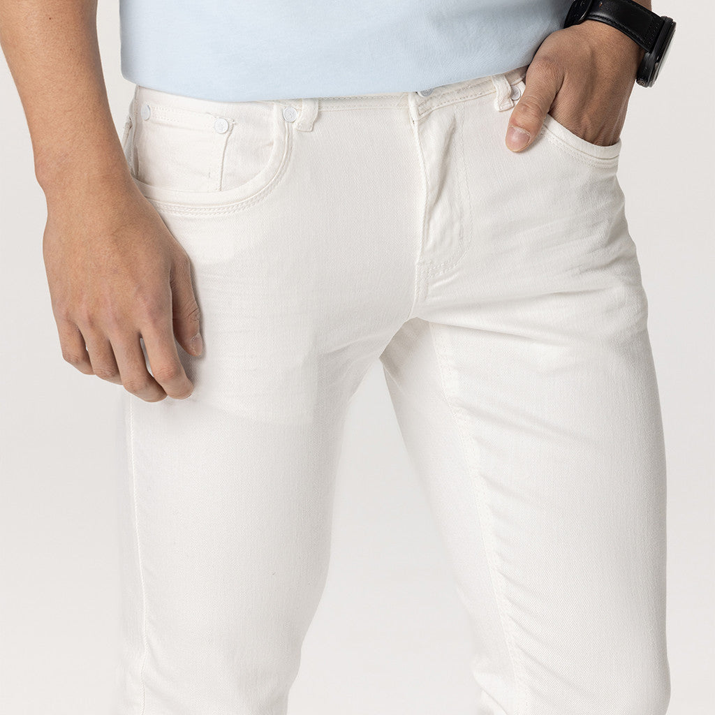 Jefferson London Skinny Jeans White