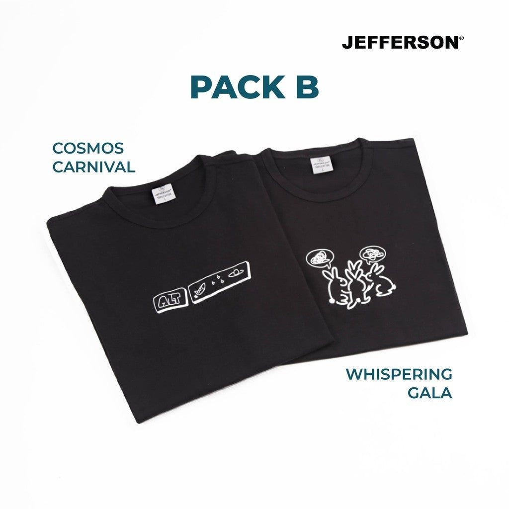 Jefferson Exclusive Pack of 2 Normal Tee Series