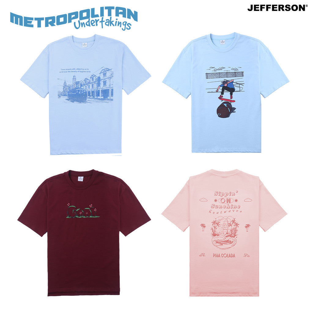 Jefferson MU Playful Series Oversize Tee