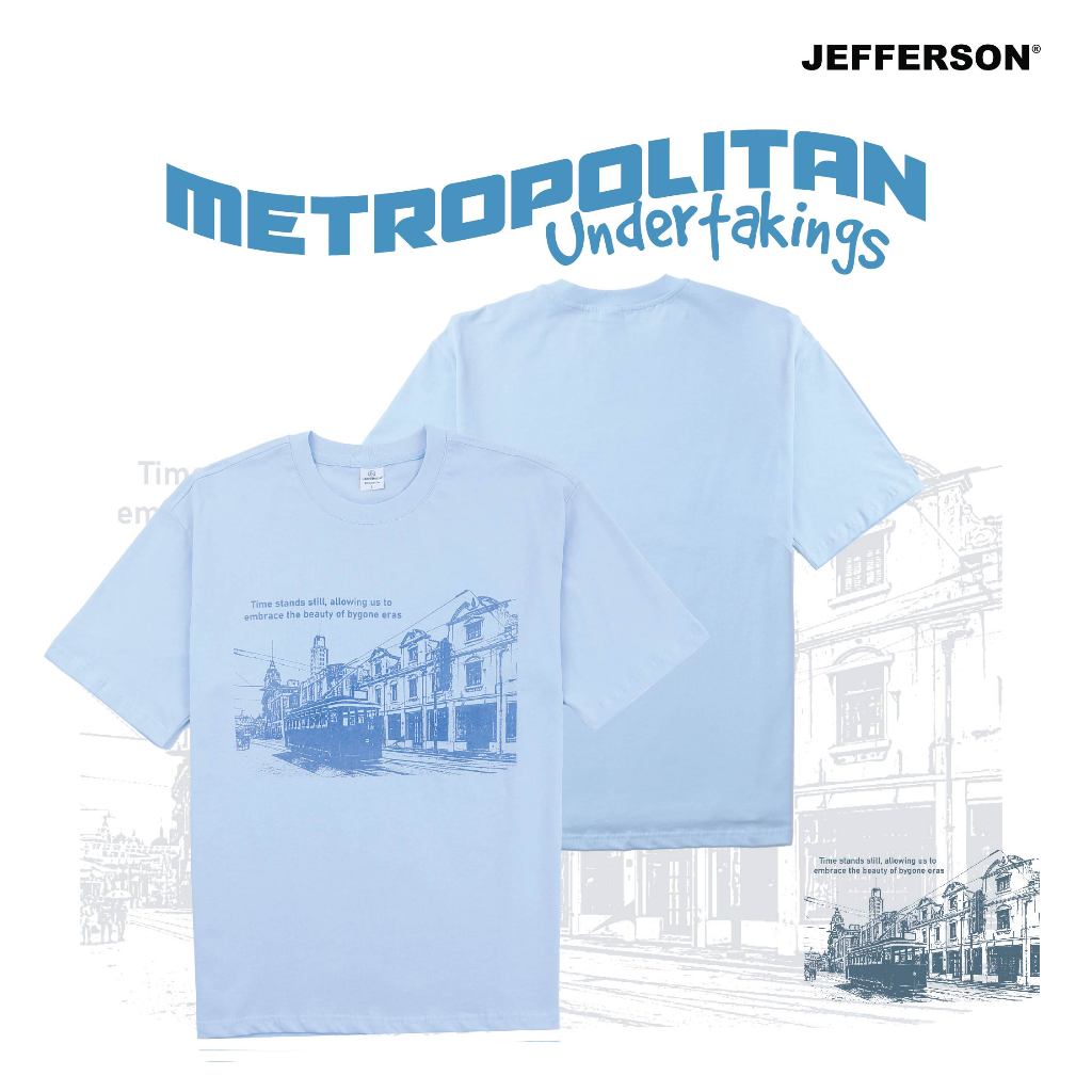 Jefferson MU Playful Series Oversize Tee