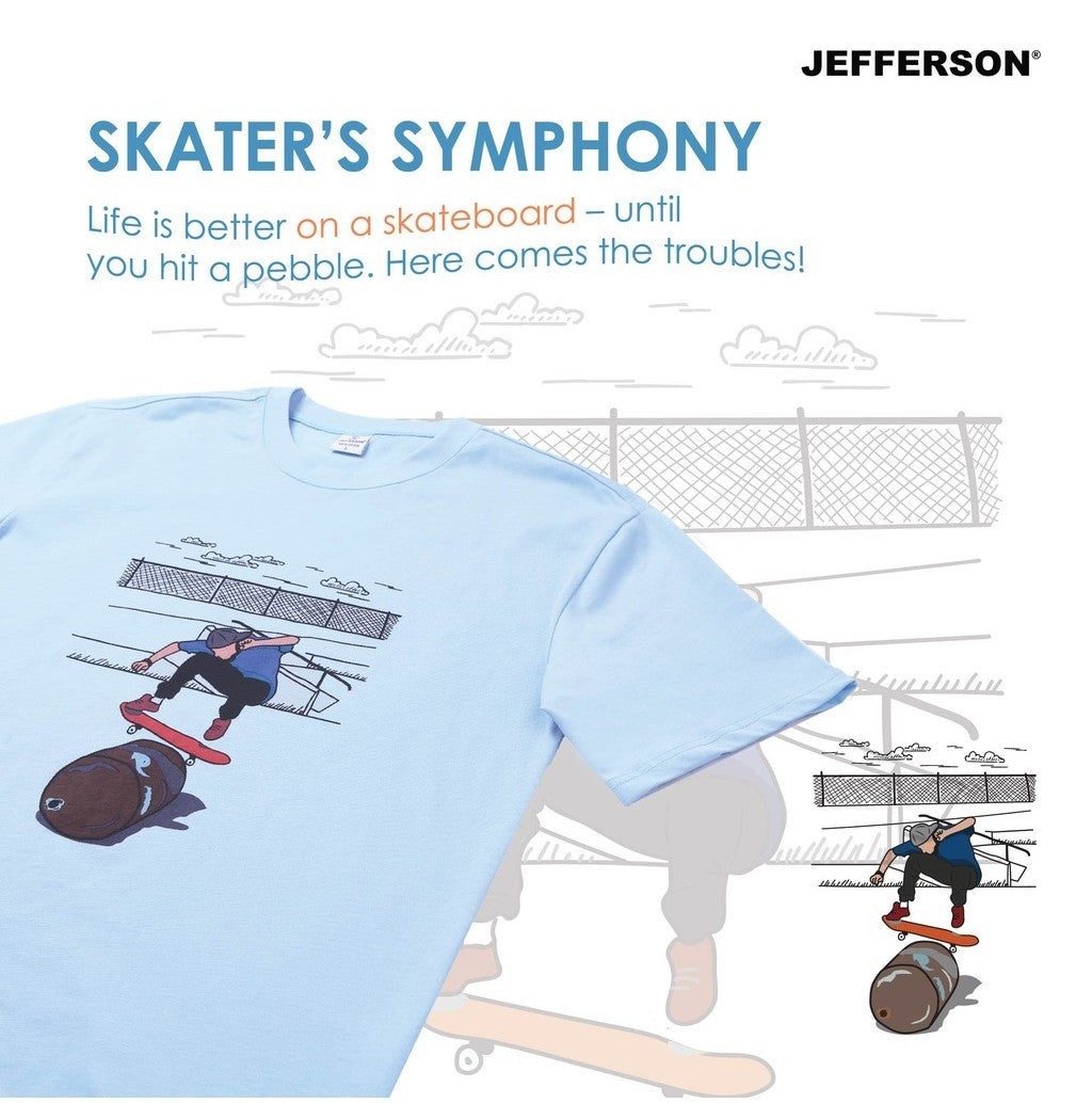 Jefferson MU Playful Series Oversize Tee