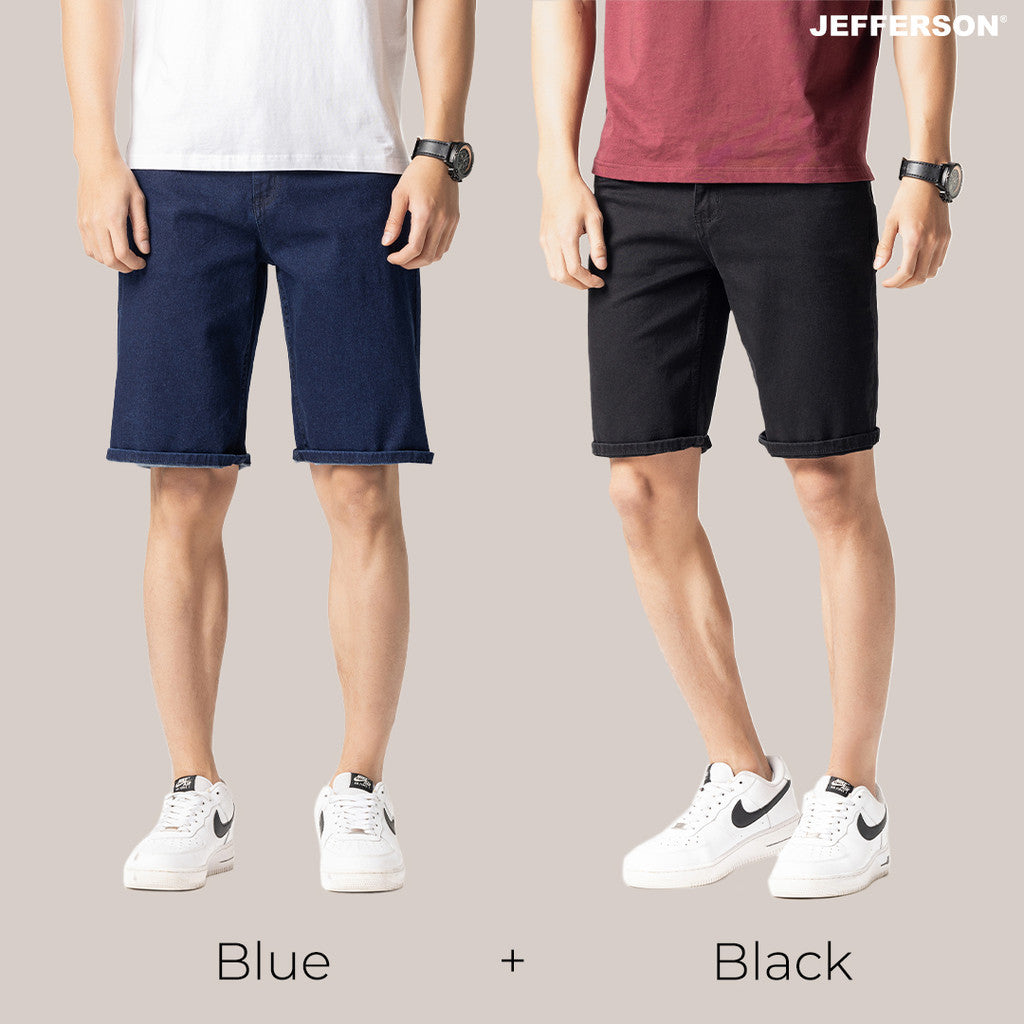 Jefferson Exclusive Set Basic Denim Shorts Series