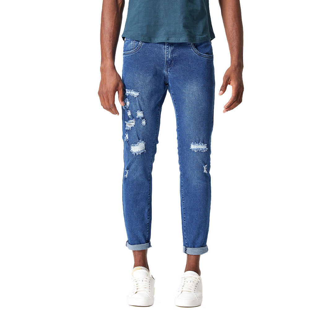 Jefferson Daily Ripped Skinny Jeans Series l