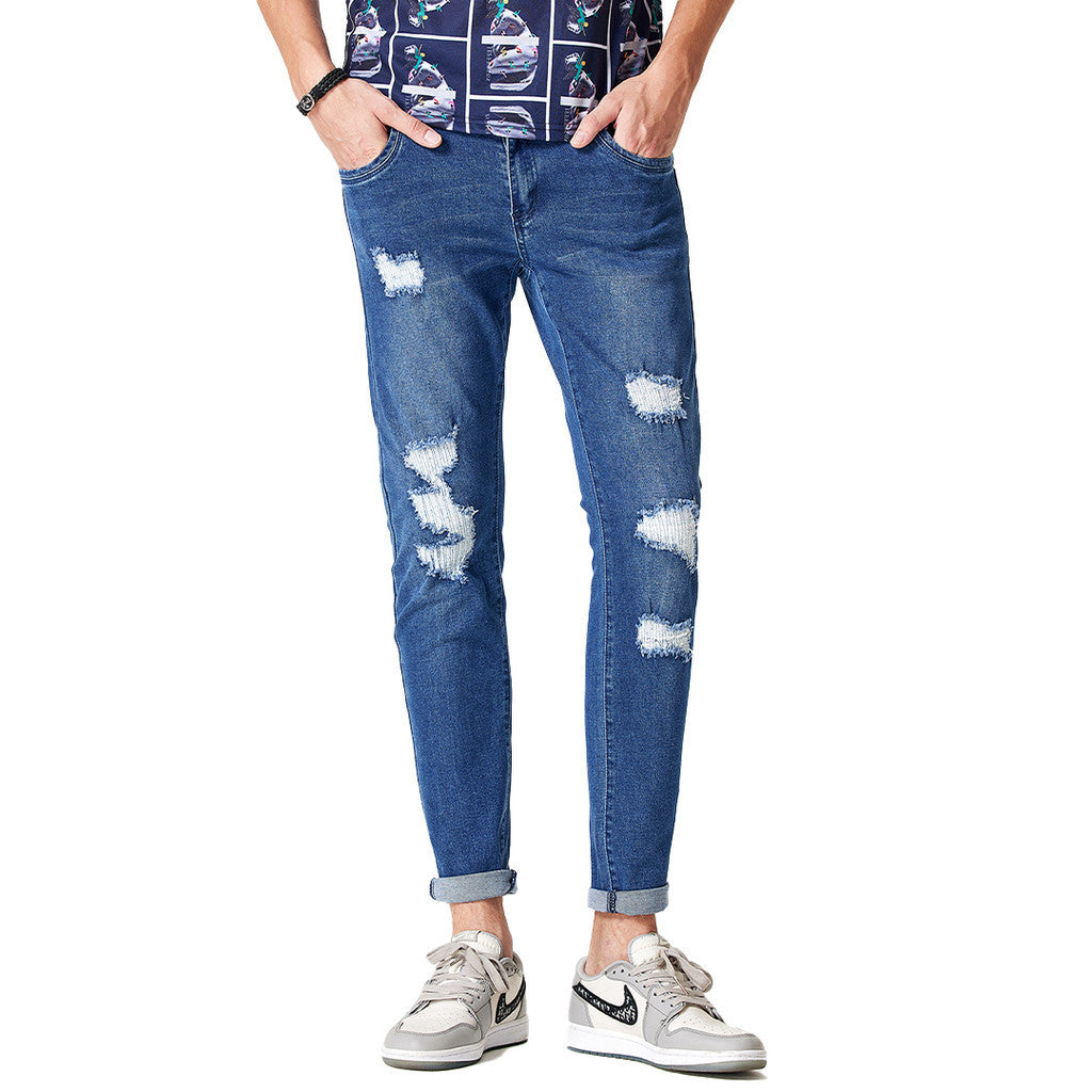 Jefferson Daily Ripped Skinny Jeans Series l