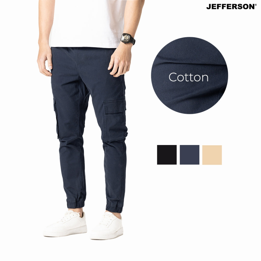 Jefferson Jogger Pants Cotton Material Series