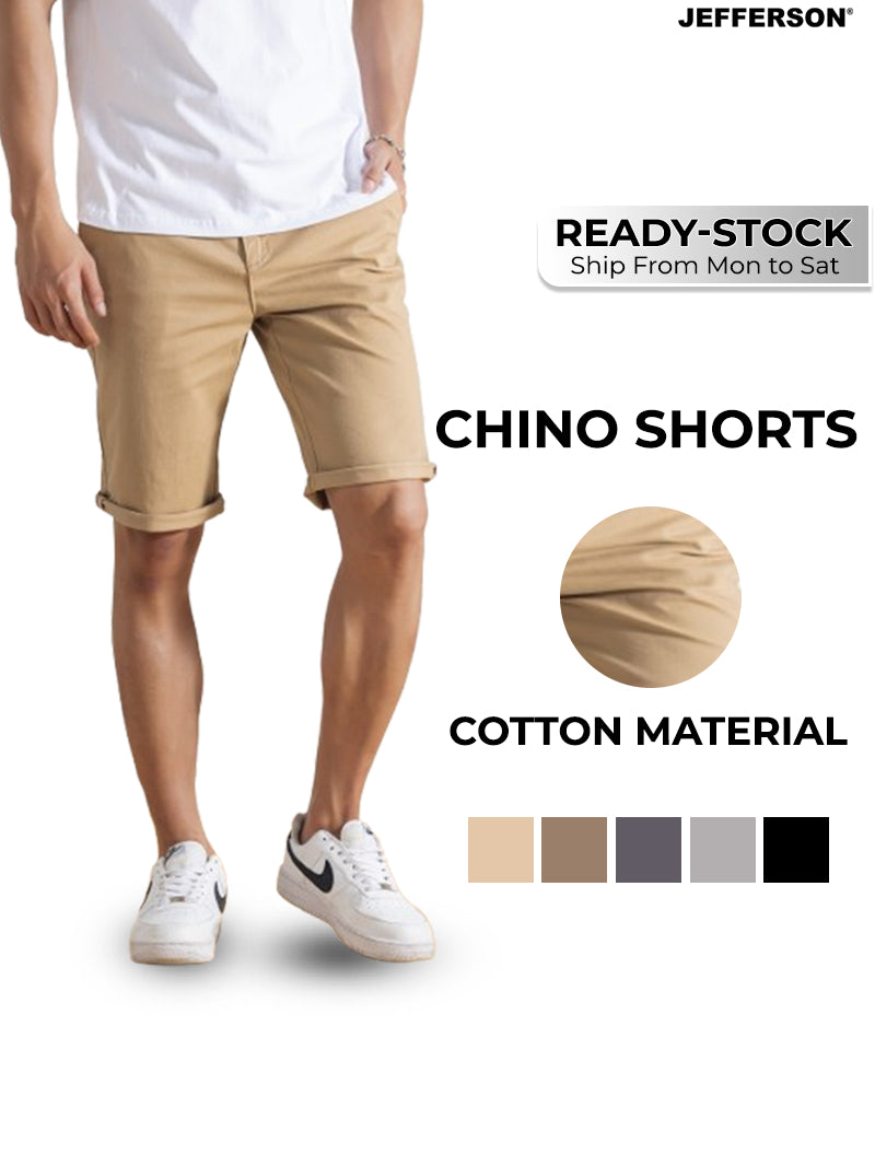 Jefferson Chino Shorts Series with Pack of 2 PCS