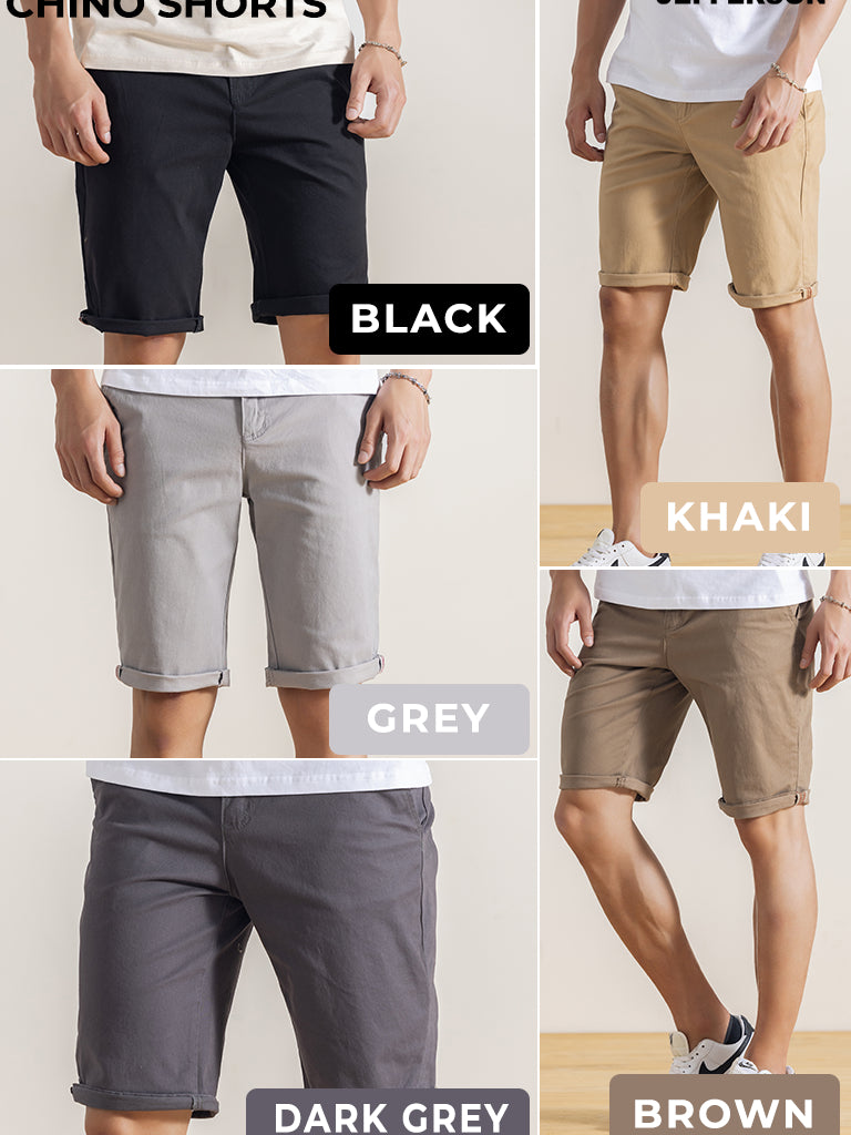 Jefferson Chino Shorts Series with Pack of 2 PCS