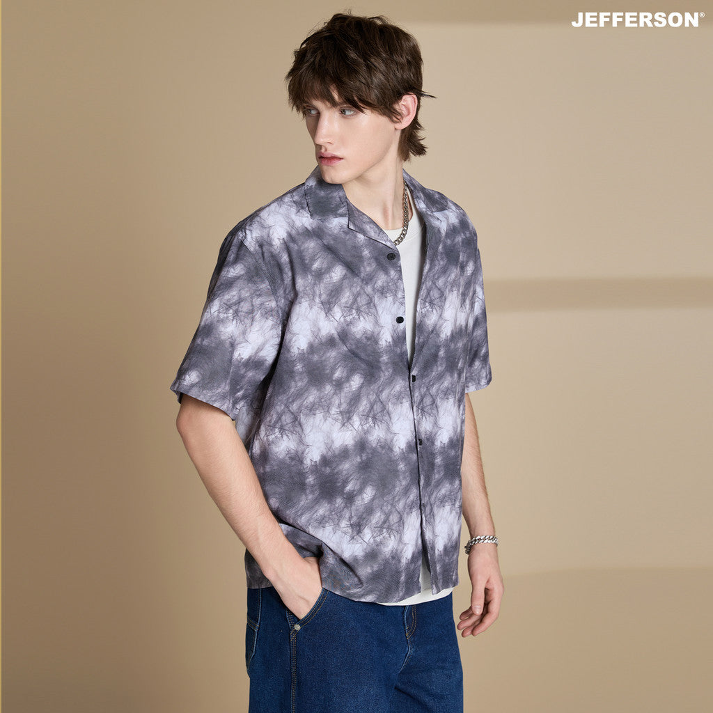 Jefferson Faded Away Short Sleeve Aloha Shirt