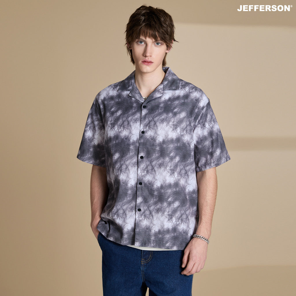 Jefferson Faded Away Short Sleeve Aloha Shirt