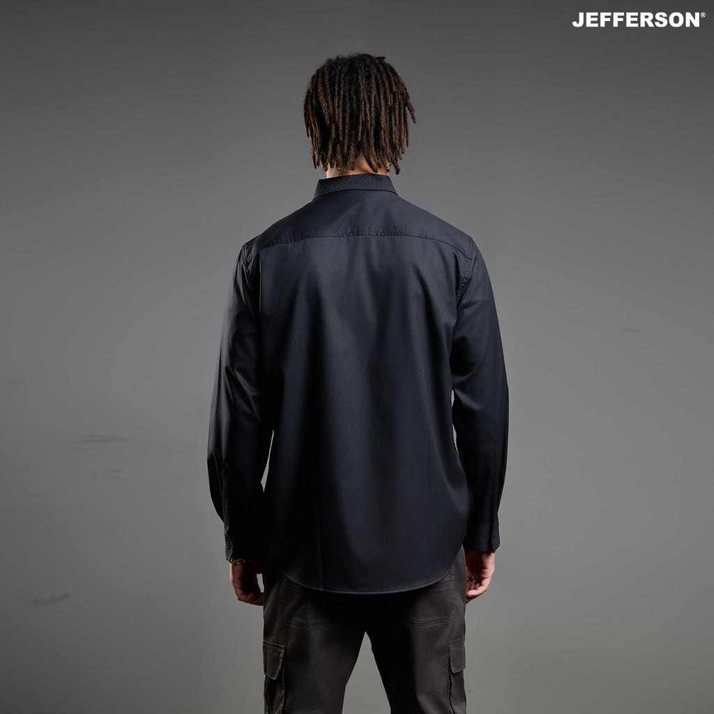 Jefferson Textured Long Sleeve Shirt