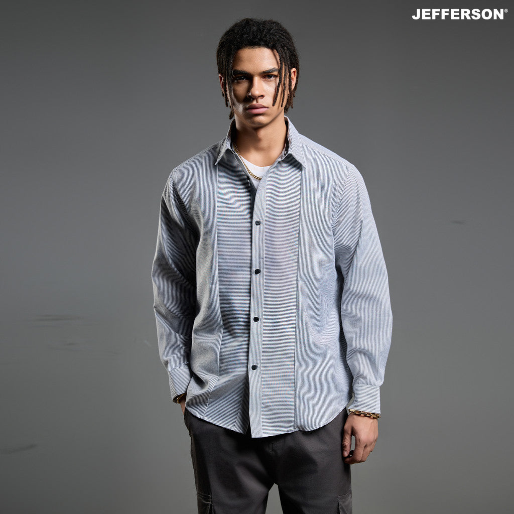 Jefferson Stripes Long Sleeve Shirt