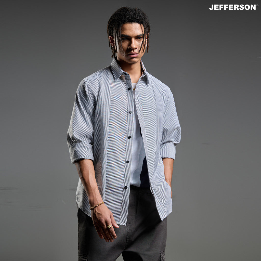 Jefferson Stripes Long Sleeve Shirt