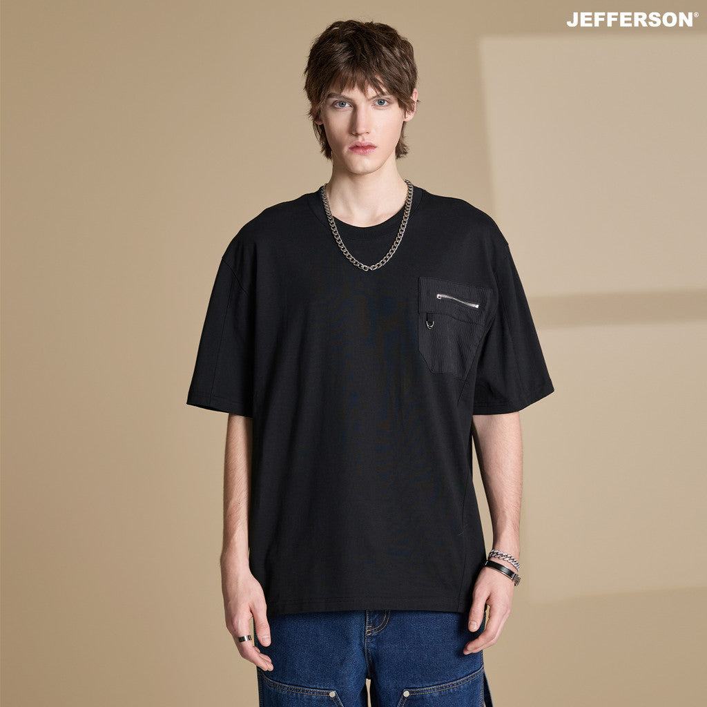 Jefferson Line Arc Oversize Tee