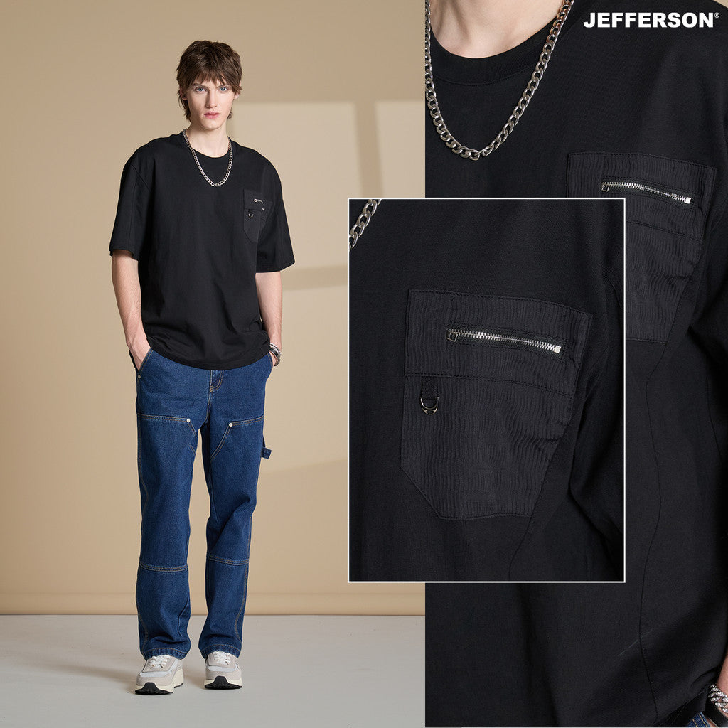 Jefferson Line Arc Oversize Tee