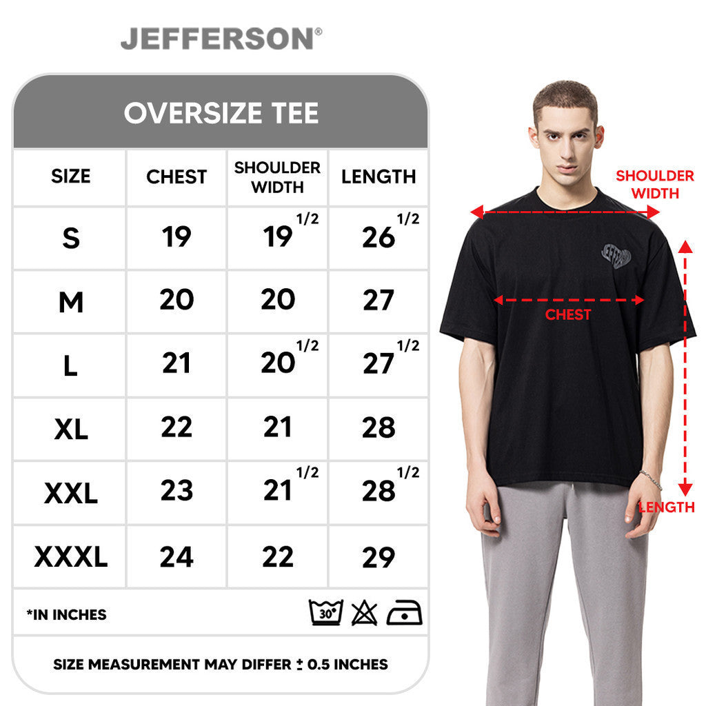 Jefferson Line Arc Oversize Tee