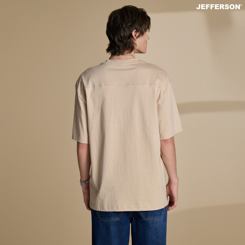 Jefferson Taupe Oversize Tee