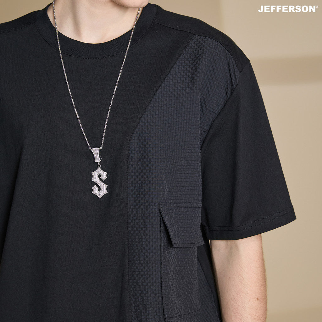 Jefferson Onyx Oversize Tee