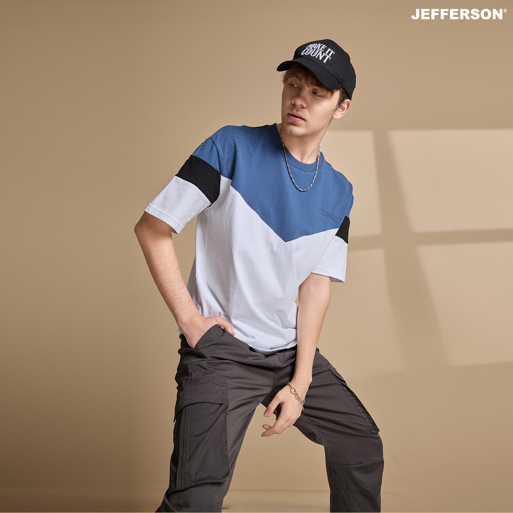 Jefferson Urban Crest Oversize Tee