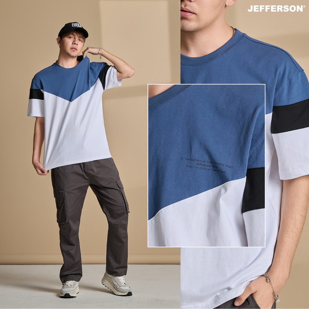 Jefferson Urban Crest Oversize Tee