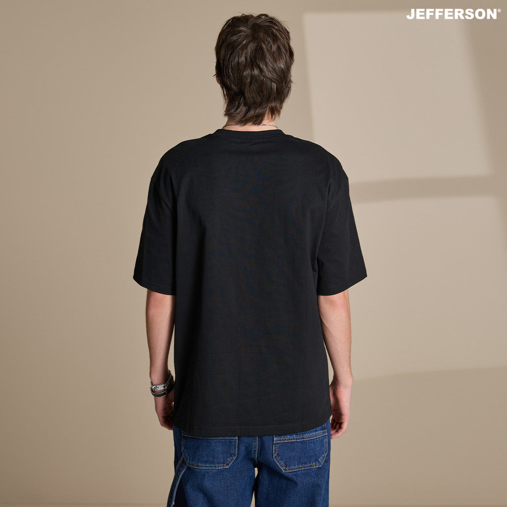 Jefferson Mono Line Oversize Tee