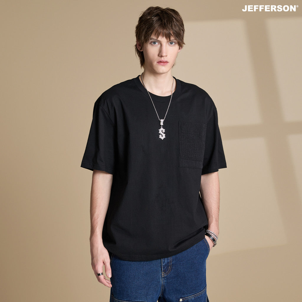 Jefferson Mono Line Oversize Tee