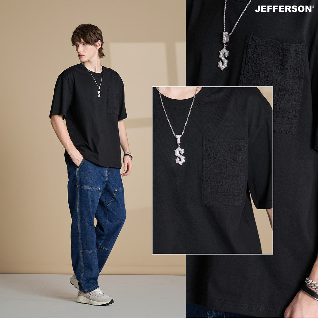 Jefferson Mono Line Oversize Tee