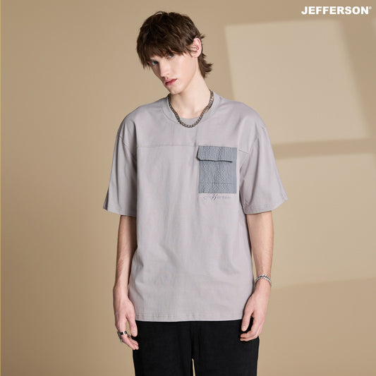 Jefferson Ash Line Oversize Tee