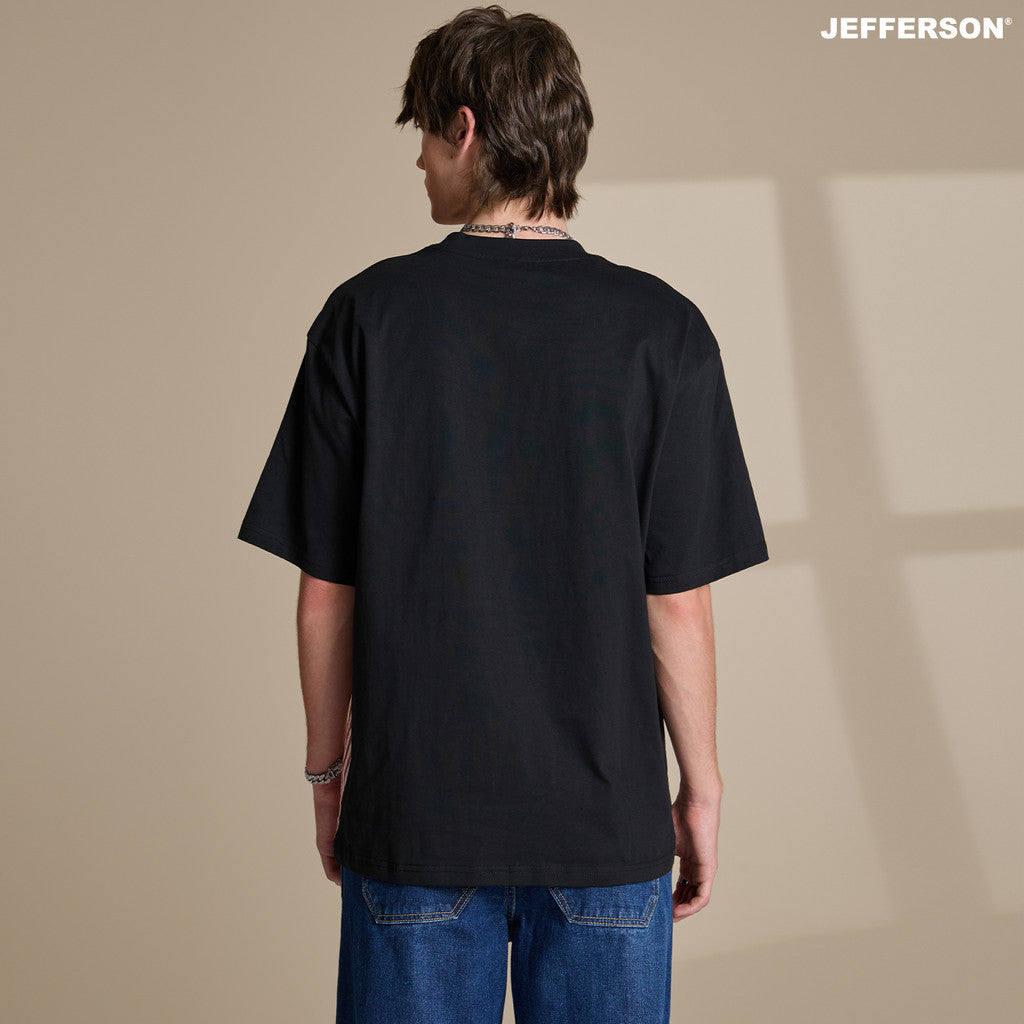 Jefferson Semi Stripe Oversize Tee