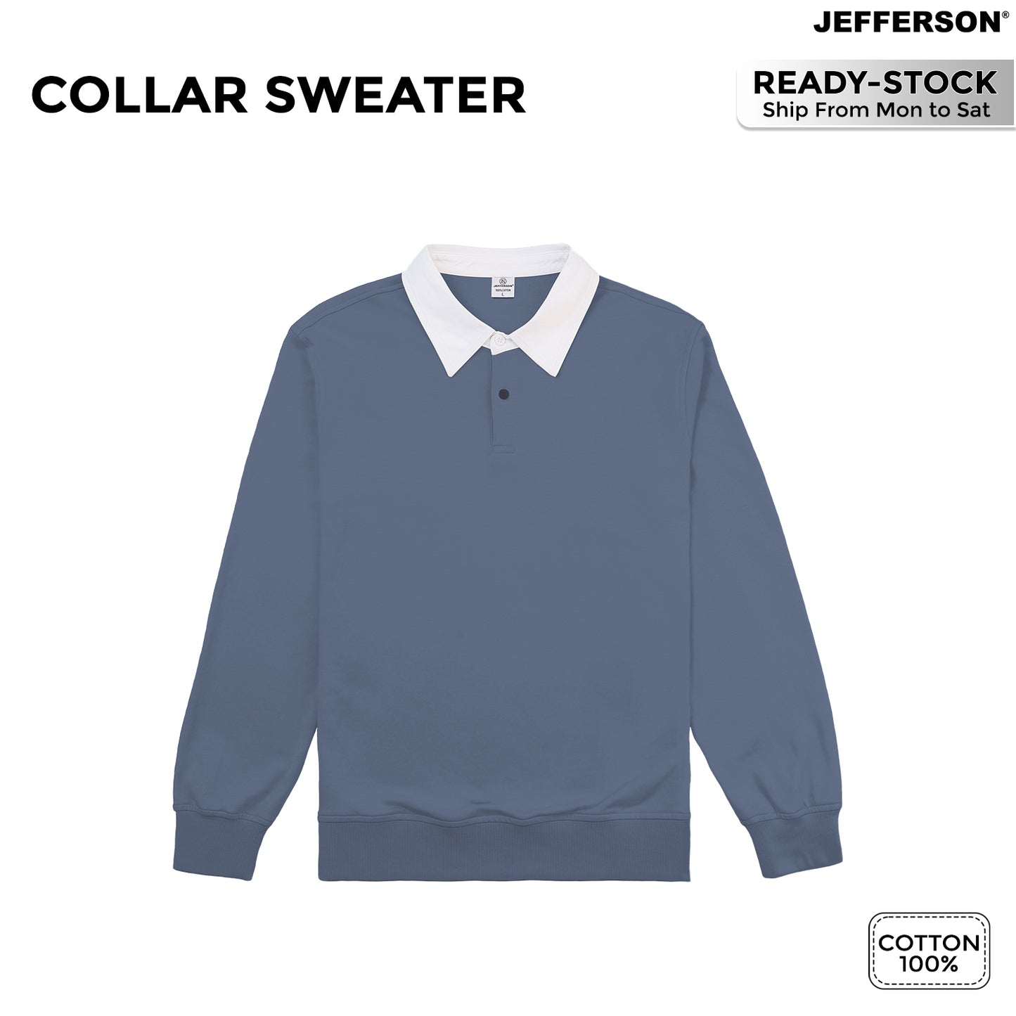 [NEW] Jefferson Slate Blue Sweater