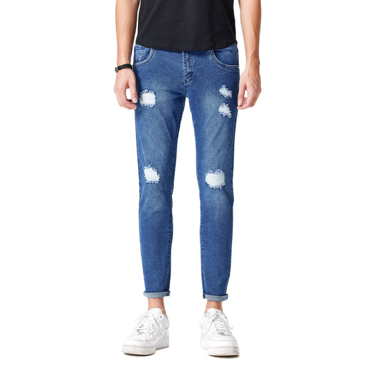 Jefferson Metropolis Skinny Ripped Jeans